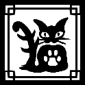 猫人形屋敷ロゴ